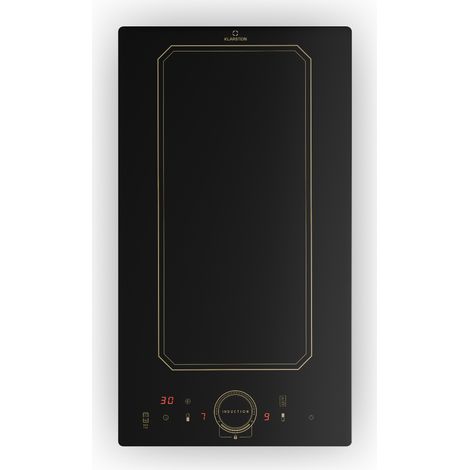 Klarstein Induction Hob, 3500W Electric Hob Induction Cooker, 2 Ring Electric Pan Hob, Built-In Table Top Cookers w/ 2 Hobs, Touch Control, Induction Heater Cooktops, Electric Hot Plates for Cooking