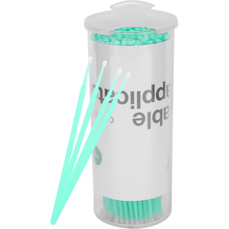 Lot de 100 micro-applicateurs jetables pour brosses dentaires, accessoires buccaux pour dentistes. (1/5)