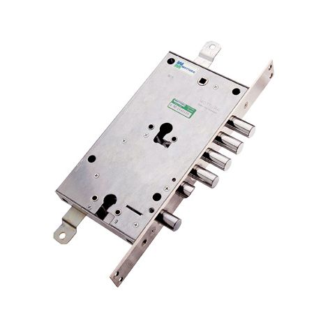 SERRATURA METALLO INFILARE 85795 MOTTURA  DOPPIO F.SAGOM M2 TRIPL+SCR IP.MM 28 E.MM 63 SX
