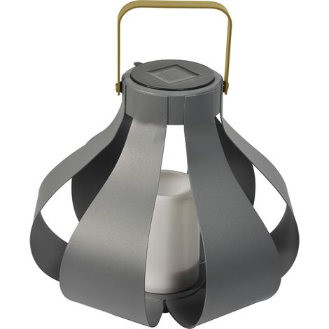 Lanterne solaire Palme h25cm - Orium (1/5)