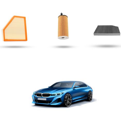 Kit Tagliando 3 filtri compatibile con BMW Serie 3 (G20, G21,G80) 318i 115kw dal 2020 (1/5)