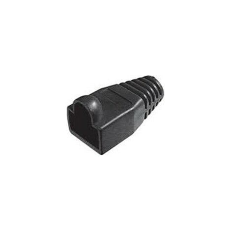 Digitus 10 gommino nero copri connettore per plug rj45