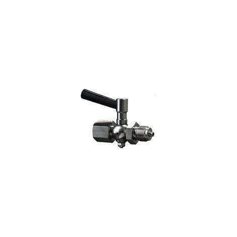 Robinet à bouton-poussoir Jako 16 bar manchon 1/2" laiton PN16 4510023001 (1/2)