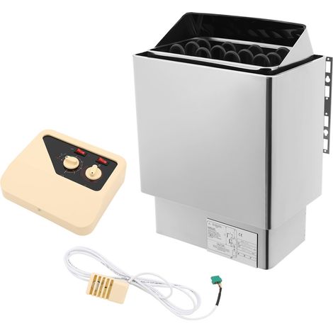Poêle De Sauna électrique, Four De Sauna En Acier Inoxydable 6 Kw Contrôle Externe De Sauna, Boîte De Sauna Pour Bain Humide Et Sec équipement De Salle De Sauna (1/5)