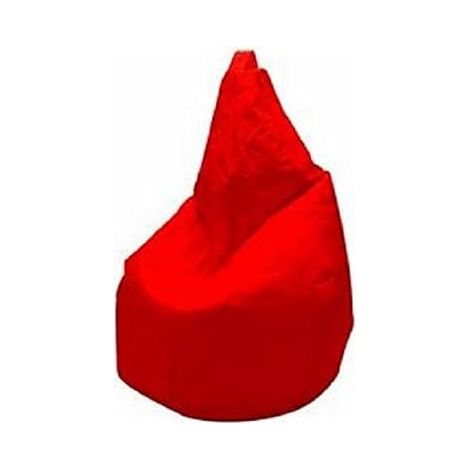 King Home Fußhocker 80x120h cm mit abnehmbarem Bezug rot