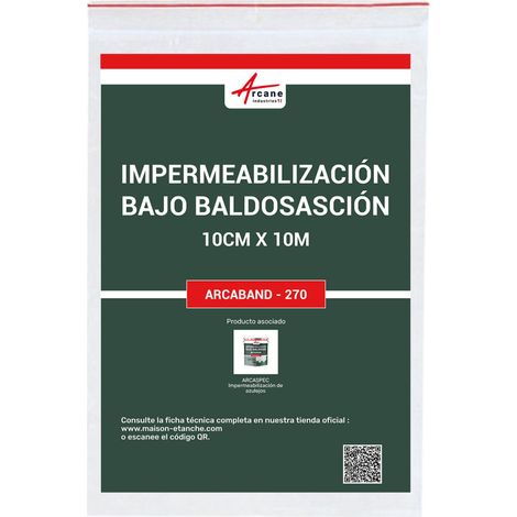 Banda de refuerzo de poliéster, para revestimiento impermeabilizante - ARCABAND 270