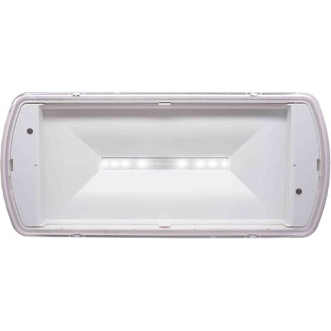Bloc d'évacuation 100% LED – Éclairage de sécurité IP42 – Flux lumineux 360 lm – Autonomie 1 h – Montage applique et plafond – Cooper (1/5)