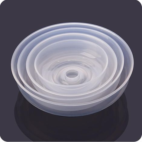 Couverture Micro-ondes Transparence Matériau PP Protection des Aliments Grab Design Safe Healthy Microwave Splatter Cover (Petite taille 14cm) (1/5)