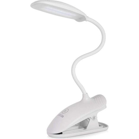 Lampada Da Tavolo Scrivania A Led Luce Ricaricabile Touch Snodabile Con Pinza (1/5)