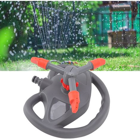 Multifunktionaler, um 360° drehbarer Gartensprenger mit ABS-Sockel und -Kopf zur Bewässerung von Rasen und Pflanzen (1/5)