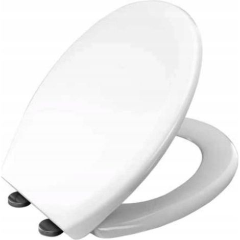 Toilettensitz mit Absenkautomatik für Smart-WC, weiß (1/2)