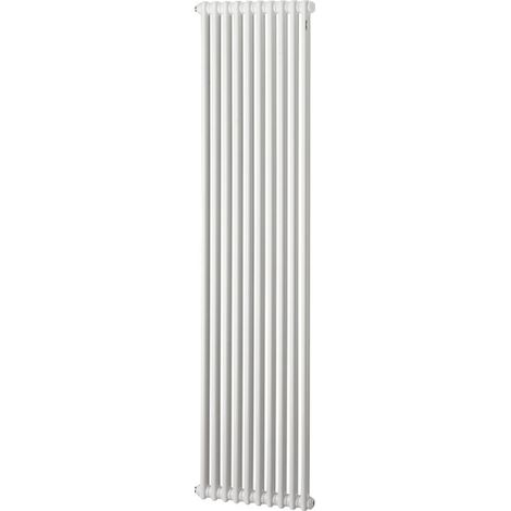 Radiateur eau chaude vertical VUELTA 1736W White Matt 0556 - ACOVA M2C2-14-180C0556