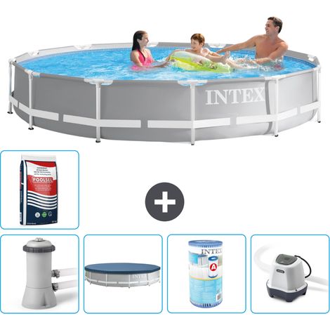 Intex Piscine Prism Frame Ronde - 366x76 cm - 6-pièces S32092 (1/5)