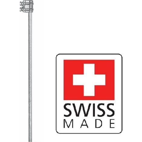 Picchetto di Messa a Terra GALLAGHER H 100 cm e Morsetto per Recinzioni Elettriche Confezione 3 Pz.