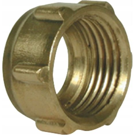 TUERCA DE ABRAZADERA CONEX 15 MM X 1/2 PULGADA H LATÓN