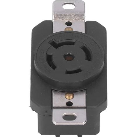 Prise industrielle verrouillable à 5 trous, encastrée, 20 A 120/208 V NEMA L21-20 (norme américaine) (1/5)