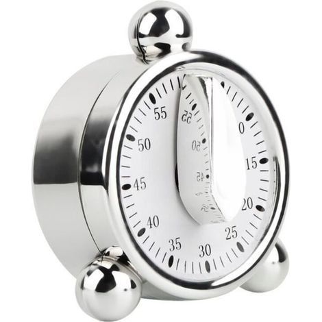 Timer da cucina meccanico SON da 60 minuti. Ampiamente utilizzato in ambito medico e culinario. Portatile e facile da usare. (1/4)