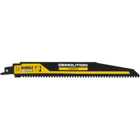 DeWalt Lame de scie sabre carbure 230 mm durable