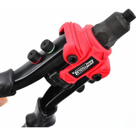 AWTOOLS NITOWNICA DŹWIGNIOWA CZOŁOWA DO NITONAKRĘTEK 3w1 M3-M10 /WALIZKA BLACK LINE