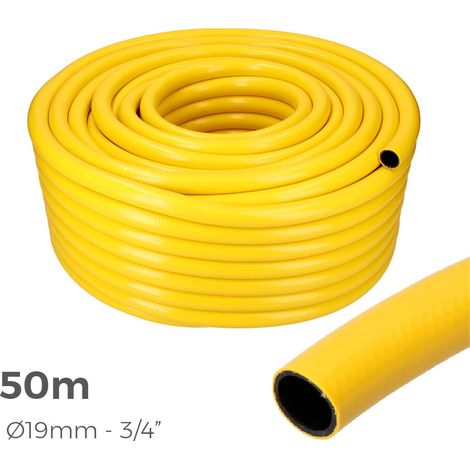 Landwirtschaftsschlauch Farbe gelb ø innen 19mm ø außen 25mm (3/4") Rolle 50m edm (1/2)