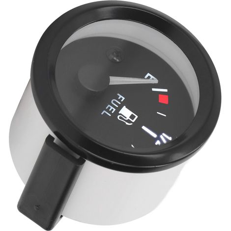 Jauge de niveau de carburant 2 pouces pour réservoir de moto avec rétroéclairage LED pour modèles modifiés à essence (1/5)