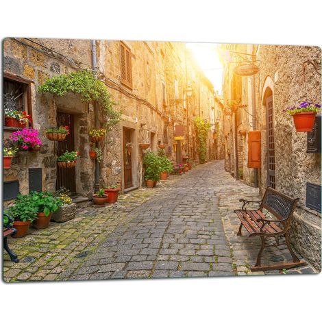 Planche à découper en verre 52x40 City Sun (1/5)