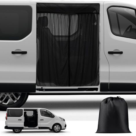 Moustiquaire Magnétique pour Camping Car, Moustiquaire Van pour Porte Arrière Latérale, Personnalisée pour Viano, Vito, Renault Trafic, Moustiquaire avec Fermeture éclair sur Porte Centrale,Universel  (1/5)