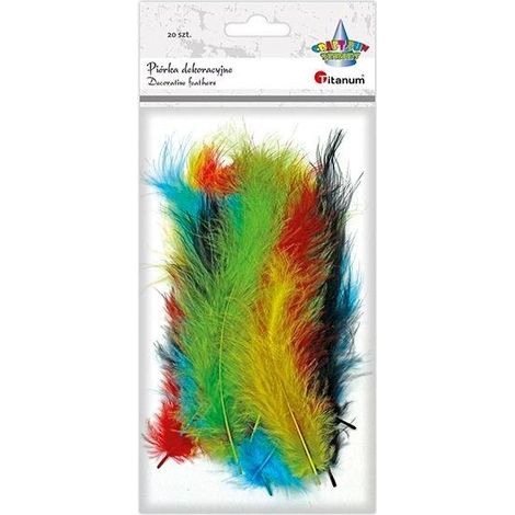 Plumas de plum贸n de 11,8-15 cm, mezcla de 20 piezas.