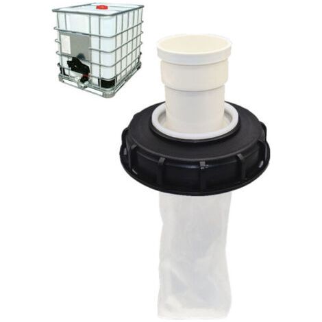 180°-IBC-Tankdeckel mit waschbarem Nylonfilter für 1000-Liter-IBC-Regenwassertanks, Deckelfilter (1/4)