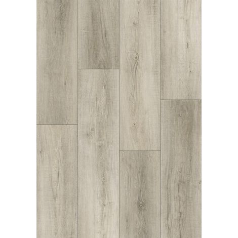 Mexen Santa Rosa échantillon de panneaux vinyles 1240 x 182 mm SPC 6,5 mm, sous-couche IXPE 1,5 mm, 4 V-Fuga, Chêne - F1139-S (1/2)