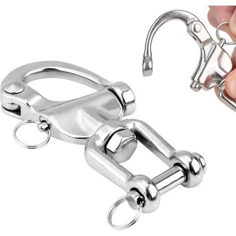 2 ganchos of 304 stainless steel technology with capacity of 900 kg, suspension kit for hanging chair, hanging lamp, hammock, boxing bag, sling trainer (1/5)