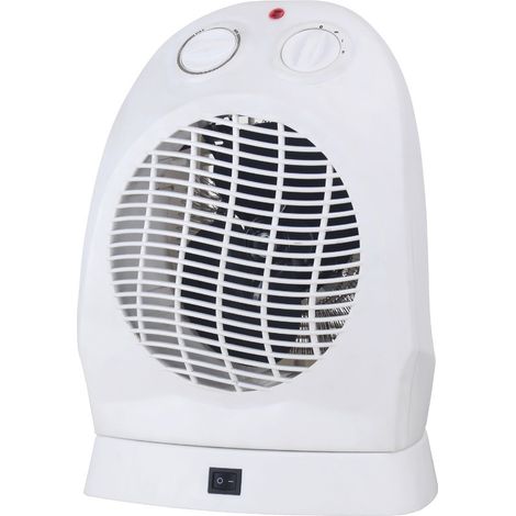 CALEFACTOR KUKEN OSCILANTE 2400W BLANCO (1/4)