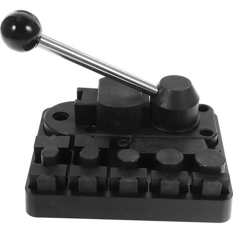 Outil de Formage de Bagues en Abs Noir, Machine à Cintrer Professionnelle Facile à Utiliser pour Création de Bijoux, pour Designers de Bijoux (1/4)