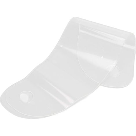 Repose-poignet pour souris, protection de poignet en silicone transparent, support articulaire pour le pouce, idéal pour le bureau et le sport. (1/5)