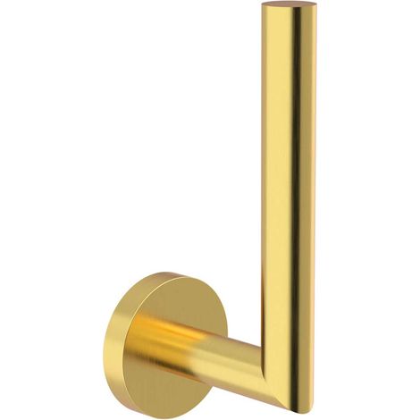 Nimco Unix - Portarrollos de papel higiénico, oro cepillado UNZ 13055R-Z (1/2)