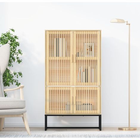 Highboard 70x35x125 cm Holzwerkstoff