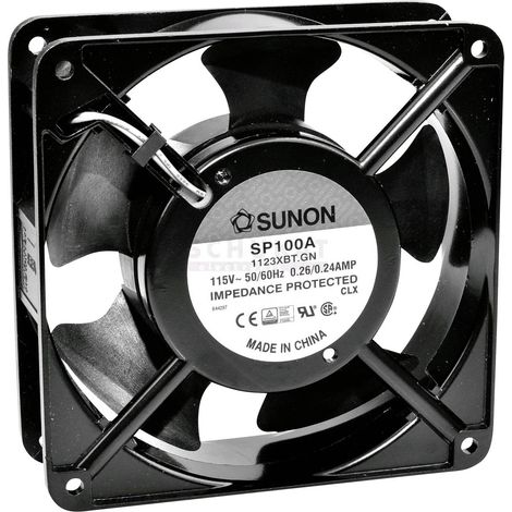 Sunon SP100A1123XBT Ventilateur axial 115 V/AC 164.76 m³/h (L x l x H) 120 x 120 x 38 mm
