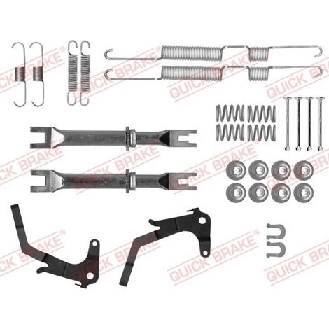 Kit d'accessoires, mâchoire de frein QUICK BRAKE 105-0074S TOYOTA