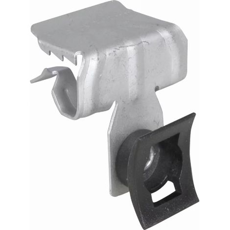 WALRAVEN BRITCLIPS clip per bordi in lamiera - FC14 - 8-14 mm - Con clip in PA nero - 50320016