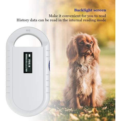 Scanner RFID Puce d\'Animal Lecteur D\'Identification (1/4)
