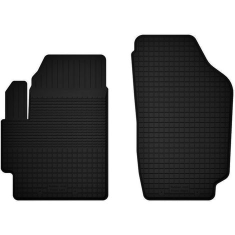 Tappetini anteriori in gomma universali per: Kia Rio II DE hatchback (2005-2011) (1/5)
