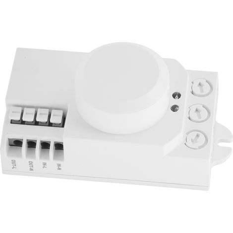 Capteur de commutation micro-ondes avec LED d'identification automatique TDL-1917 5,8 GHz 0,07 W AC 85-250 V (1/5)