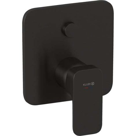 Kludi Renon - Mitigeur encastré, 2 sorties, Gunmetal brossé 42759N275