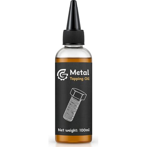 100 ml d'huile de taraudage pour percer le métal réduit la friction (1/5)
