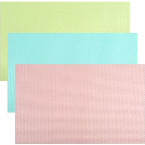 Green Mobility-Lot de 6 Tapis de Réfrigérateur Coussin de Frigo pour Légumes Fruits Anti-humidité Antibactérien Antisalissure - 45cm x 29cm (1/5)