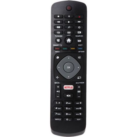 Télécommande pour téléviseur compatible Philips HOF16H303GPD24 GR08B intelligent de remplacement (1/5)