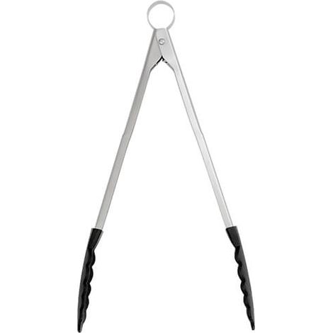 Cuisipro 30.5cm Nylon Locking Tongs Black (1/4)