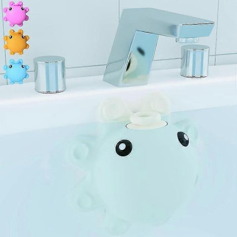 Couvercle de bonde de baignoire, couvercle de bonde de baignoire, couvercle de bonde de baignoire en silicone avec joint à ventouse - bon (1/4)