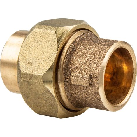 Rotguss-Lötfitting Verschraubung konischdichtend 12 mm - Typ 4340, DVGW