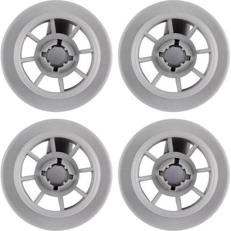 4 Pièces Roues Pour Lave-vaisselle Roue Du Panier Inférieur Accessoires De Lave-vaisselle Roulettes De Lave-vaisselle Panier Inférieur Rouleaux De Lave-vaisselle Molette Plastique (1/5)
